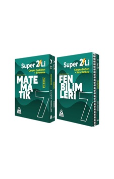 Örnek Akademi 7.sınıf Süper İkili Matematik Ve Fen Bilimleri Seti 2 Kitap Örnek Akademi 7.sınıf Süper İkili Matematik Ve Fen Bilimleri Seti 2 Kitap