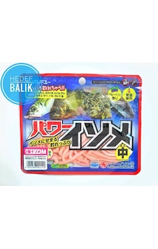 Marukyu Power İsome Slim Silikon Kurt 10 cm M PEMBE Marukyu Power İsome Slim Silikon Kurt 10 cm M PEMBE
