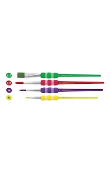 Faber-Castell Soft Touch Fırça 4 Çeşit Uç Faber-Castell Soft Touch Fırça 4 Çeşit Uç