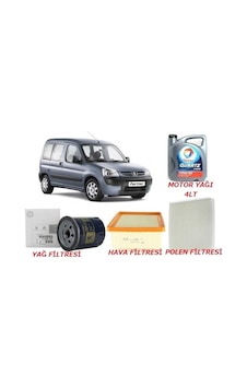 Peugeot Partner 1.9 Yağ Bakım 4 Lü Set 2004 Sonrasi 10w40-total Peugeot Partner 1.9 Yağ Bakım 4 Lü Set 2004 Sonrasi 10w40-total
