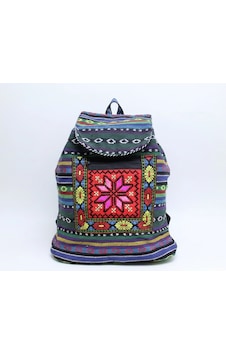 Redekspres Kilim Desenli Sırt Çantası Çok Renkli Redekspres Kilim Desenli Sırt Çantası Çok Renkli