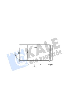Klima Radyatörü Kale 386000 Fiat Doblo Klima Radyatörü Kale 386000 Fiat Doblo