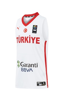 Puma Türkiye Basketbol Milli Takım Erkek V-yaka Basketbol Forması 612020 01 Beyaz Puma Türkiye Basketbol Milli Takım Erkek V-yaka Basketbol Forması 612020 01 Beyaz