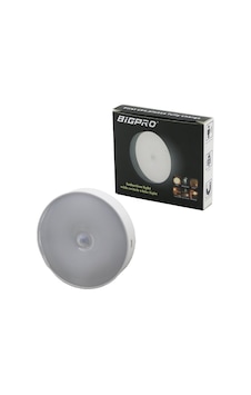 Bigpro Yuvarlak Lamba Çap: 8.3cm Kalınlık: 2cm Sensörlü 0-3mt Beyaz Led Usb Şarjlı Diğer Bigpro Yuvarlak Lamba Çap: 8.3cm Kalınlık: 2cm Sensörlü 0-3mt Beyaz Led Usb Şarjlı Diğer