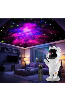 Astronot Projektör Gece Lambası - Uzaktan Kumandalı Çok Renkli Nebula Yıldızlı Gece Lambası - Zamanlayıcılı Astronot Projektör Gece Lambası - Uzaktan Kumandalı Çok Renkli Nebula Yıldızlı Gece Lambası - Zamanlayıcılı