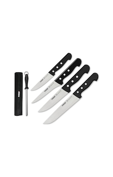 Pirge Superior Kurban Bıçak Seti 5'li Çantalı Kırmızı Pirge Superior Kurban Bıçak Seti 5'li Çantalı Kırmızı