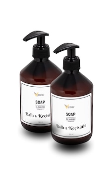 Vebox Ballı & Keçi Sütlü Sıvı El Sabunu 2 x 500 ML Vebox Ballı & Keçi Sütlü Sıvı El Sabunu 2 x 500 ML
