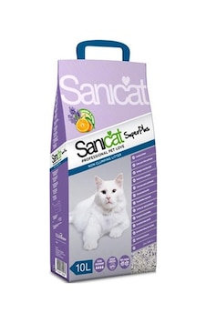 Sanicat Superplus Lavanta ve Portakallı Kedi Kumu 10 LT