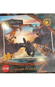 Zoe Jıgsaw Puzzle How To Train Your Dragon 100 Pıeces