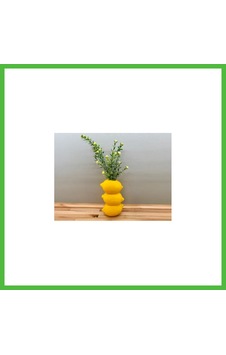 Vaveni 3d Baskı Limon Formlu Dekoratif Vazo Üst Üste Limon Tasarımlı Mutfak Çiçekliği Kuru Çiçek Vazosu Sarı Arz Vaveni 3d Baskı Limon Formlu Dekoratif Vazo Üst Üste Limon Tasarımlı Mutfak Çiçekliği Kuru Çiçek Vazosu Sarı Arz
