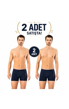 Erdem Erkek Lacivert Pamuk 2 Adet Klasik Boxer Kutulu- 1445lw Erdem Erkek Lacivert Pamuk 2 Adet Klasik Boxer Kutulu- 1445lw