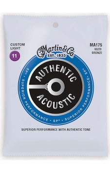 Martin 41Y18Ma175 11-52 - Custom Light Akustik Gitar Teli Martin 41Y18Ma175 11-52 - Custom Light Akustik Gitar Teli