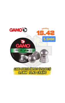 Gamo Hunter Impact 5.5mm Havalı Outdoor Ekipman Saçması 250 Ade Çok Renkli