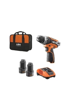 Aeg Bs 12 C2 Lı Akülü Matkap 2 X 12 V 2.0 Ah