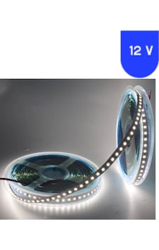 12 Volt 8 Mm 2835 Smd 4000 K Naturel Beyaz İç Mekan 120 Ledli 5 Metre Şerit Led 12 Volt 8 Mm 2835 Smd 4000 K Naturel Beyaz İç Mekan 120 Ledli 5 Metre Şerit Led