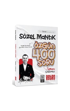Retro Kpss Meb Ags Ales Dgs Tyt Sözell Mantık 400 Soru Bankası
