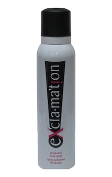 Coty Exclamation Siyah Sprey Deodorant 150 ML