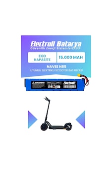 Navee N85 Uyumlu Batarya Eko Kapasite 48v 15.000mah Elektrikli Scooter Bataryası Diğer Navee N85 Uyumlu Batarya Eko Kapasite 48v 15.000mah Elektrikli Scooter Bataryası Diğer