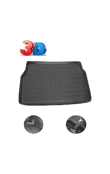 Volkswagen Golf 7 2013-2020 Uyumlu Lıner Araca Özel 3d Alt Bagaj Havuzu - Golf 7