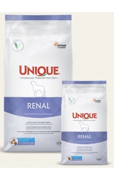 Unique Renal Yetişkin Köpek Maması 3 KG Unique Renal Yetişkin Köpek Maması 3 KG