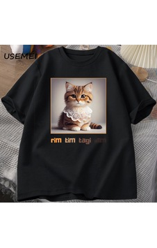 Flood Of Style Bebek Lazanya Kedi T-shirt Eurot-shirt Festival Festival T Shirt Komik Erkek Kadın Tshir Siyah Flood Of Style Bebek Lazanya Kedi T-shirt Eurot-shirt Festival Festival T Shirt Komik Erkek Kadın Tshir Siyah