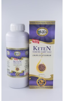 Krk Gıda Keten Tohumu Yağı 1 KG Krk Gıda Keten Tohumu Yağı 1 KG