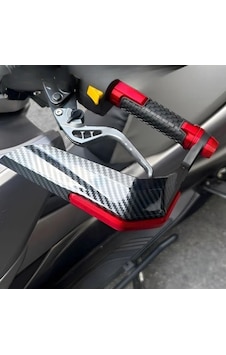 Manet Koruma Karbon Desen Rüzgar Koruma Kırmızı Renk Üniversal N Max X Max T Max Pcx R25 Mt25 Nk250 Manet Koruma Karbon Desen Rüzgar Koruma Kırmızı Renk Üniversal N Max X Max T Max Pcx R25 Mt25 Nk250