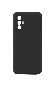 Zore Tecno Spark 8 Pro Kılıf Ogaa Biye Silikon - Siyah Zore Tecno Spark 8 Pro Kılıf Ogaa Biye Silikon - Siyah