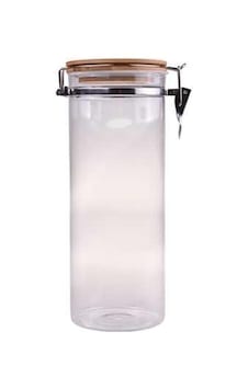Bambum Mada Kapağı Kilitli Cam Saklama Kabı 26 Cm Bambum Mada Kapağı Kilitli Cam Saklama Kabı 26 Cm