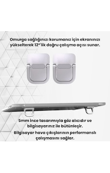 Lexroo Metal 2 Adet 5mm 3m Yapışkanlı Katlanabilir Ultra Mini Lap