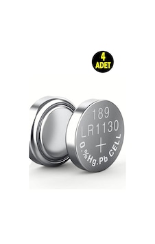 4 Adet Alkaline 189 V10ga Lr54 Ag10 Sr Lr 1130 389 Düğme Pil Terazi-saat-baskül Pili 4 Adet Alkaline 189 V10ga Lr54 Ag10 Sr Lr 1130 389 Düğme Pil Terazi-saat-baskül Pili