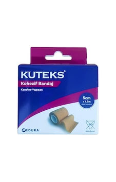 Kuteks Kohezif Bandaj 5 CM x 4.5 M Kuteks Kohezif Bandaj 5 CM x 4.5 M