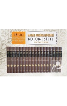 Kütüb-i Sitte 18 Cilt (Büyük boy 1. hamur) 9786053425908