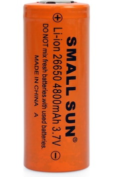 Powerdex Small Sun 26650 3.7 V 4800 mAh Li-ion Şarj Edilebilir Pil Powerdex Small Sun 26650 3.7 V 4800 mAh Li-ion Şarj Edilebilir Pil