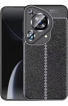 Apsuwa Huawei Pura P70 Ultra Kılıf Niss Deri Desen Silikon Apsuwa Huawei Pura P70 Ultra Kılıf Niss Deri Desen Silikon