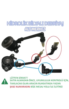 Renault Kadjar Kango Koleos Modus Hidrolik Debriyaj Rulmanı Rulman -