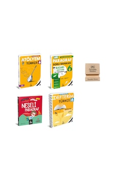 Arı 6. Sınıf Türkçe Atölyem Ve Defterim Paragraf Ve Neşeli Paragraf 4lü Set + Telefon Standı Arı 6. Sınıf Türkçe Atölyem Ve Defterim Paragraf Ve Neşeli Paragraf 4lü Set + Telefon Standı