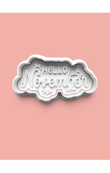 November Kurabiye Kalıbı Ve Şeker Hamuru Kalıbı November Kurabiye Kalıbı Ve Şeker Hamuru Kalıbı