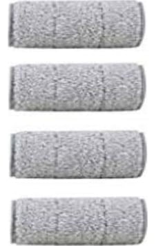 Spin Mop Mikrofiber Tablet Mop Yedek Bezi 4 Adet Gri 12.5 x 31 CM Spin Mop Mikrofiber Tablet Mop Yedek Bezi 4 Adet Gri 12.5 x 31 CM