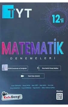 Kafadengi Yayınları Tyt Matematik 12 Li Deneme Kafadengi Yayınları Tyt Matematik 12 Li Deneme