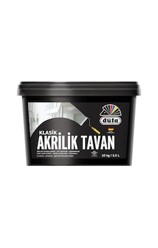 Düfa Tavan Boyası Klasik Akrilik 10 KG Beyaz Düfa Tavan Boyası Klasik Akrilik 10 KG Beyaz