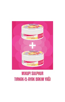 Mixup Sulphur - Tırnak Bakım Yağı 2 x 56 G Mixup Sulphur - Tırnak Bakım Yağı 2 x 56 G