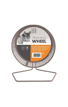 M-Pets Hamster Training Ayaklı Small Metal Çark 13 CM