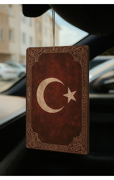 Türk Bayrağı Oto Kokusu - Dekoratif Araç Kokusu Ve Aksesuarı