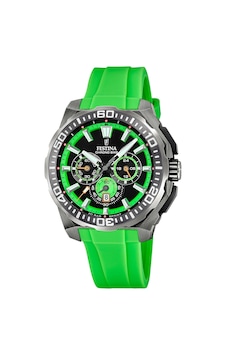 Festina F20725/3 Chrono Bike Quartz Silikon Yeşil Siyah Kadran 20 Atm 46 Mm Erkek Kol Saati Festina F20725/3 Chrono Bike Quartz Silikon Yeşil Siyah Kadran 20 Atm 46 Mm Erkek Kol Saati