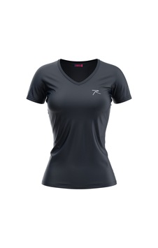 Kadın %100 Pamuk T-shirt Mulıer Lacivert Lacivert Kadın %100 Pamuk T-shirt Mulıer Lacivert Lacivert