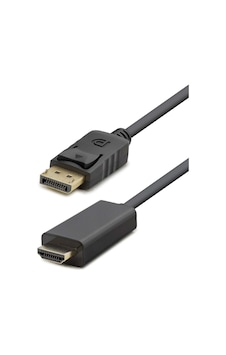 Displayport To Hdmı Görüntü Kablosu 4k 30 Hz 1.8 M Siyah Hdx7796 Displayport To Hdmı Görüntü Kablosu 4k 30 Hz 1.8 M Siyah Hdx7796