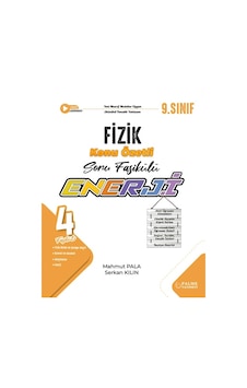 Palme Yayıncılık 9. Sınıf Fizik Enerji Konu Özetli Soru Fasikülü Palme Yayıncılık 9. Sınıf Fizik Enerji Konu Özetli Soru Fasikülü