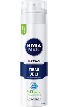 Nivea Men Hassas Tıraş Jeli 200 ML Nivea Men Hassas Tıraş Jeli 200 ML