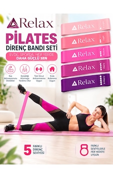5 Seviyeli Pilates Direnç Bandı Seti Light Tan X-heavy Ye Fitness, Esneme Ve Tüm Vücut Egzersiz Bandı Pembe 5 Seviyeli Pilates Direnç Bandı Seti Light Tan X-heavy Ye Fitness, Esneme Ve Tüm Vücut Egzersiz Bandı Pembe